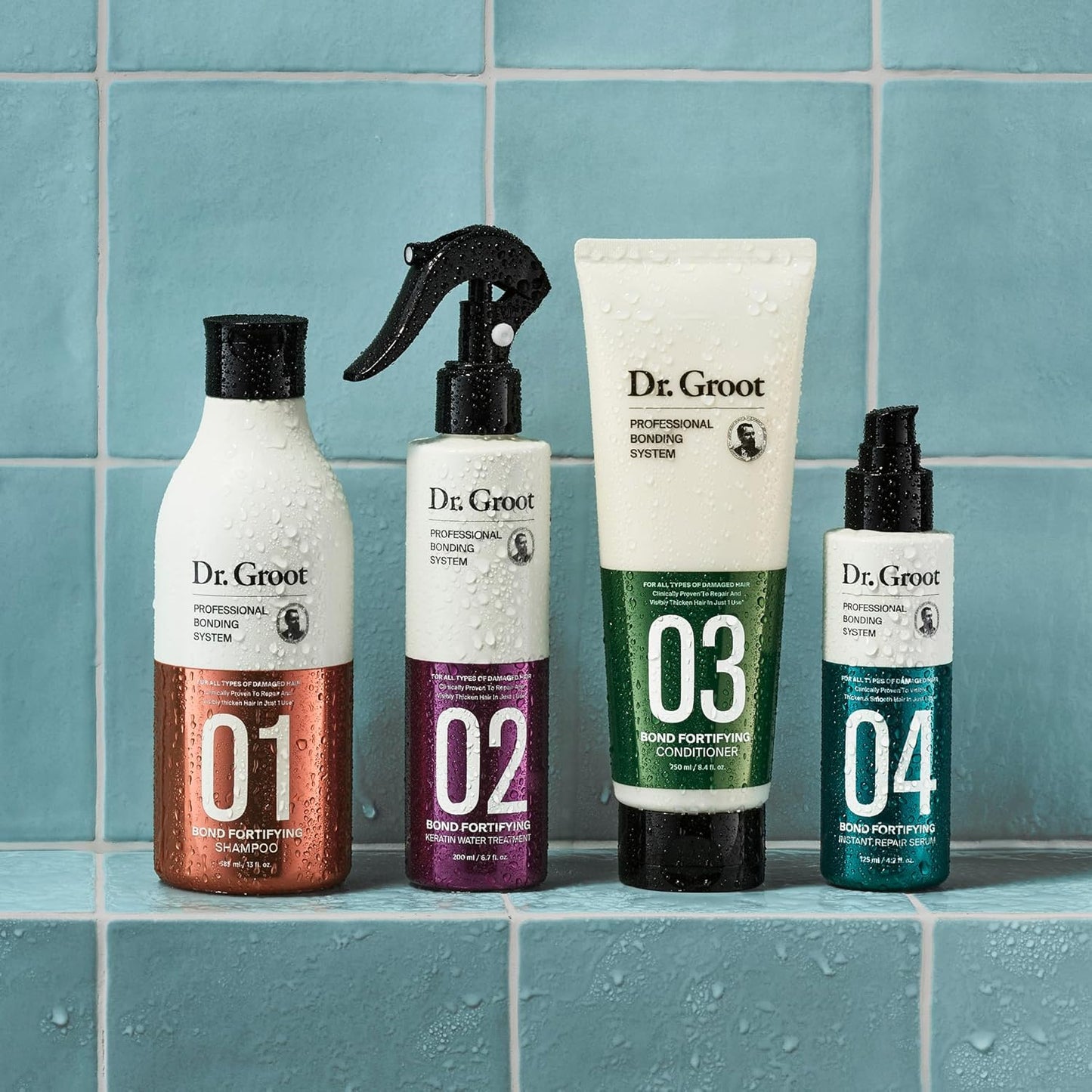 Tratamiento de Agua Fortificante con Queratina Bond del Dr. Groot